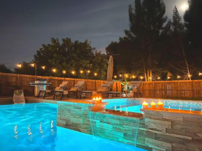 Fox Garden-heated Pool-spa- Boho-downtown & Beach